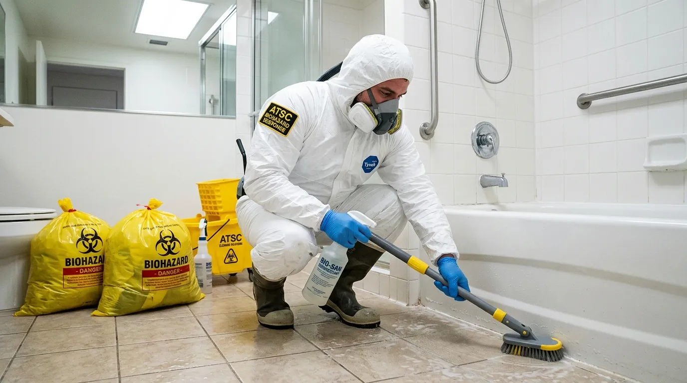 Decontamination equipment deployed for Blood Cleanup in Haledon